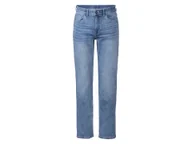 Spodnie męskie - LIVERGY® Jeansy męskie z bawełną, Straight Fit (Jasnoniebieski, 56 (40/32)) - miniaturka - grafika 1