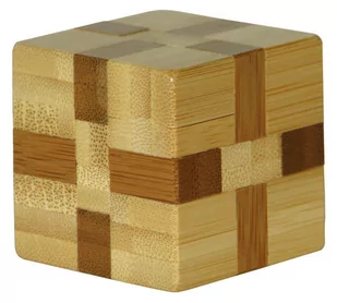 Eureka 3D Bamboo, łamigłówka Cube, poziom 3/4 - Łamigłówki - miniaturka - grafika 1