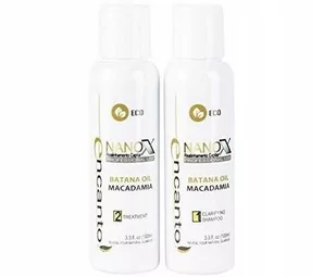 Encanto Do Brasil Nanox Zestaw do keratynowego prostowania włosów 2x100ml - Szampony do włosów - miniaturka - grafika 1