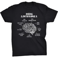 Koszulki męskie - Koszulka T-shirt Mózg Listonosza Śmieszny Prezent na Święta Urodziny - miniaturka - grafika 1