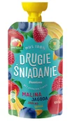Desery dla dzieci - Mus Drugie Śniadanie Malina Jagoda Jabłko Banan Dawtona 100g CDAW.7140 - miniaturka - grafika 1