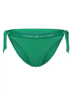 Majtki damskie - Tommy Hilfiger Damskie figi bikini Kobiety zielony wypukły wzór tkaniny, M - miniaturka - grafika 1