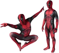 Stroje karnawałowe - Strój Przebranie Kostium Deadpool Cosplay 164/170 - miniaturka - grafika 1