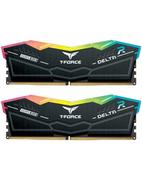 Pamięci RAM - Team Group DDR5 32GB - 5600 - CL - 36 - Dual-Kit - DIMM - FF3D532G5600HC36BDC0, Delta RGB, Kolor: CZARNY - miniaturka - grafika 1