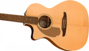 Fender Newporter Player Walnut Fingerboard Gold Pickguard Natural Leworęczna - Gitary akustyczne - miniaturka - grafika 3