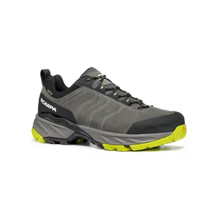 Męskie buty trekkingowe Scarpa RUSH TRAIL GTX titanium/lime - 41,5 - Buty trekkingowe męskie - miniaturka - grafika 1