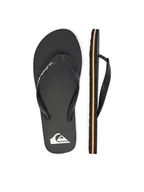 Klapki i japonki męskie - Quiksilver Japonki 839474 Czarny - miniaturka - grafika 1