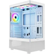 Obudowy komputerowe - Obudowa Logic Concept LOGIC LOOK ARGB MIDI USB 3.0x2 USB-Cx1 BIAŁA OBUDOWA KOMPUTEROWA - miniaturka - grafika 1