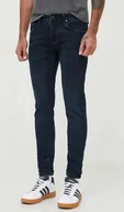 Spodnie męskie - Pepe Jeans Spodnie Jeansowe Rurki Męskie Granatowe 30/32 1A0D3_G* T4A - miniaturka - grafika 1