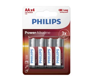 Philips LR6P4B/10 POWER ALAKLINE ( Technologia alkaliczna idealna do - Baterie i akcesoria - miniaturka - grafika 3