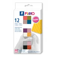 Masy plastyczne - STAEDTLER Fimo Soft 12x25g kolory Fashion - Staedtler - miniaturka - grafika 1