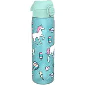 Shakery i bidony sportowe - Butelka plastikowa ION8 Jednorożec I8RF500PBUNIC2 Wielokolorowy - miniaturka - grafika 1