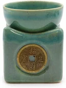 Zapachy do domu - Kominek Zapachowy Szczęśliwa Moneta - Zielony - miniaturka - grafika 1