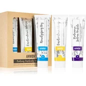Zestawy kosmetyków damskich - Anwen ANWEN_SET Odżywki do włosów o niskiej porowatości Proteinowa Zielona Herbata 100ml + Emolientowa Akcja 100ml + Nawilżający Bez 100ml 5907222404577 - miniaturka - grafika 1
