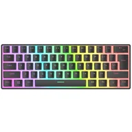 Klawiatury - RAMPAGE Radiant K11 Czarny RADIANT K11 BLACK - miniaturka - grafika 1