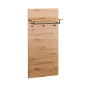 Wieszaki i stojaki - Wieszak loftowy NEVIO 15 dąb artisan/czarny - miniaturka - grafika 1