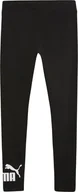 Legginsy - Legginsy damskie Puma ESS No.1 Logo czarne 682426 01 M - miniaturka - grafika 1