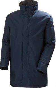 Kurtka męska Helly Hansen Dubliner Insulated Long Jacket granatowa r. L - Kurtki i kamizelki sportowe męskie - miniaturka - grafika 1