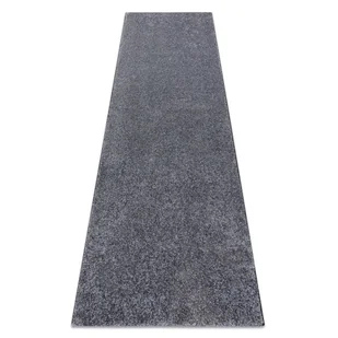 Chodnik SANTA FE szary 97 gładki, jednolity, jednokolorowy, 100x400 cm - Dywany - miniaturka - grafika 1