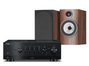 Yamaha R-N800A (czarny) + 706 S3 (mokka) - Zestawy stereo - miniaturka - grafika 1