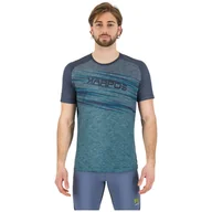 Koszulki sportowe męskie - Męska koszulka Karpos Croda Rossa Evo Jersey Rozmiar: L / Kolor: niebieski - miniaturka - grafika 1