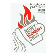 Czasopisma - Nowy Wspaniały Świat. Krytyka Polityczna 192009 - czasopismo - miniaturka - grafika 1