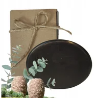 Mydła - Mydło węglowe z olejkami eterycznymi i masłem shea - Eukaliptus i cedr - miniaturka - grafika 1