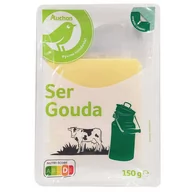 Sery - Auchan - Ser gouda plastry - miniaturka - grafika 1