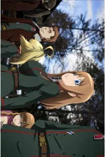 Plakat Anime Manga Youjo Senki yjs_004 A2 (custom)