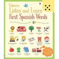 Obcojęzyczne książki popularnonaukowe - Usborne Listen and Learn First Spanish Words - odbierz ZA DARMO w jednej z ponad 30 księgarń! - miniaturka - grafika 1