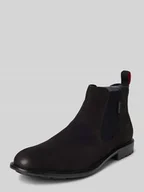 Botki męskie - Buty chelsea ze skóry z pętelką model ‘Bonifacio’ - miniaturka - grafika 1