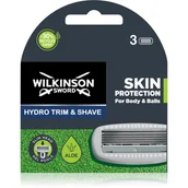 Maszynki do golenia i wkłady - WILKINSON SWORD HYDRO TRIM & SHAVE WKŁADY DO MASZYNKI DO GOLENIA DLA MĘŻCZYZN 3 SZTUKI - miniaturka - grafika 1