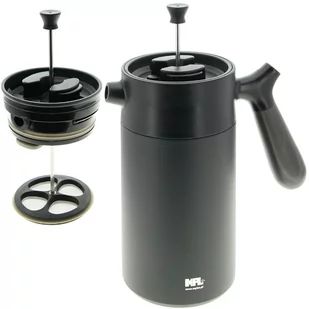 Zaparacz Tłokowy Do Kawy Herbaty Termos 1L Dzbanek - Zaparzacze i kawiarki - miniaturka - grafika 1