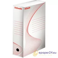 Pojemniki biurowe - PUDŁO DO ARCHIWIZACJI ESSELTE 100 MM, BIAŁY - miniaturka - grafika 1