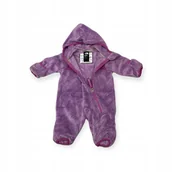 Pajacyki dla niemowląt - Ocieplany pajacyk dla dziewczynki z kapturem The North Face 0/3 miesiące - miniaturka - grafika 1