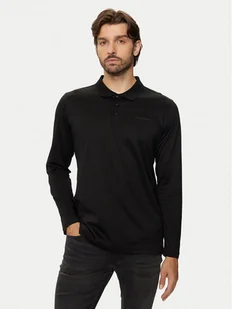 KARL LAGERFELD Polo 745000 544200 Czarny Regular Fit - Koszulki męskie - miniaturka - grafika 1