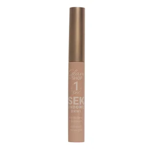 Glam Shop Żel do brwi Sekundowe Brwi Brunetka - Akcesoria i kosmetyki do stylizacji brwi - miniaturka - grafika 1