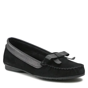Mokasyny Filipe 4097 Czarny - Mokasyny damskie - miniaturka - grafika 1