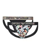 Majtki męskie - Emporio Armani Underwear Komplet 2 par slipów Jock Strap EM000257 AF10798 MC104 Kolorowy - miniaturka - grafika 1