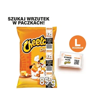 Cheetos Cheese o smaku sera 85g - Chipsy - miniaturka - grafika 1