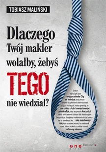 Dlaczego twój makler wolałby, żebyś tego nie wiedział? - Finanse, księgowość, bankowość - miniaturka - grafika 1