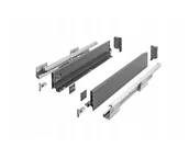 Meble modułowe i akcesoria - GTV Szuflada AXIS PRO niska L350 H86 antracyt - miniaturka - grafika 1