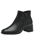 Botki damskie - Tamaris Damskie botki 1-25333-41 normalne, czarny, 36 EU - miniaturka - grafika 1