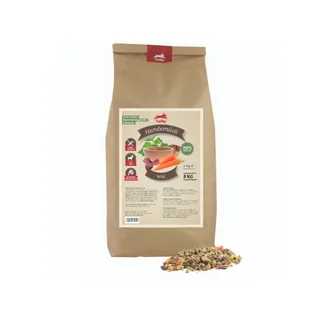Musli z dziczyzną i warzywami dla psa dieta suchy BARF Leiky 2kg - Sucha karma dla psów - miniaturka - grafika 1