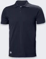 Koszulki męskie - Helly Hansen T-shirt HELLY HANSEN Manchester Polo, blue XL - miniaturka - grafika 1