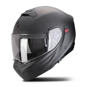 Kaski motocyklowe - Kask Szczękowy Scorpion EXO-930 EVO Solid Matowy CzarnyXXXL - miniaturka - grafika 1