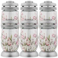 Lampiony i znicze - Znicze Bolsius 3S 15 Magnolia Wkład 36H 1,5 Dnia 6 Sztuk - miniaturka - grafika 1