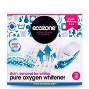 Środki do prania - Ecozone Odplamiacz do białego Pure Oxygen 12 tabletek - miniaturka - grafika 1