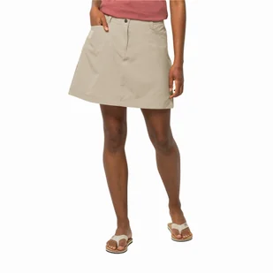 Spódnica Jack Wolfskin SONORA SKORT white pepper - 34 - Spódnice - miniaturka - grafika 1