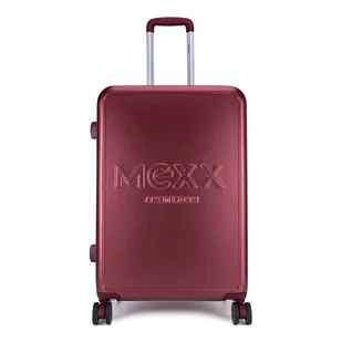 Mexx MEXX-M-036-07 BURGUNDY Bordowy - Walizki - miniaturka - grafika 1